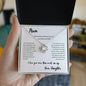 Mom, remember...Love Knot Necklace