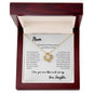 Mom, remember...Love Knot Necklace