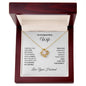 To My Beautiful Wife Love Knot Necklace