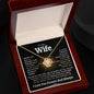 To My Wife | I Love You Forever And Always | Love Knot Necklace